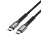 CABLE USB-C A USB-C 1 M NEGRO/GRIS VENTION